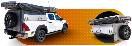 Single cab steel canopy